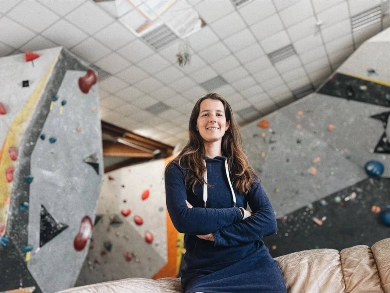 Image de Marie Imbert propriétaire de la salle d'escalade la O escalade